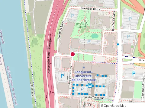 Location of 2Cm&Associés Inc at 45 place Charles-le Moyne #3-105, Longueuil