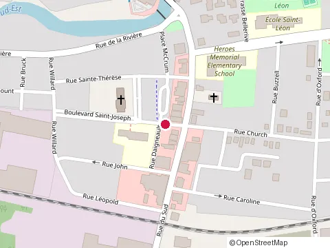 Location of 2E Chance Assurance at 100 Boulevard St Joseph, Cowansville