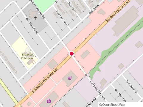 Location of 2M Construction & Flip Inc at 379 Bd Frontenac E, Thetford Mines