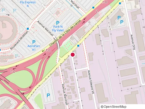 Location of 3 Axes Construction Inc. at 576 O'Connell, Dorval