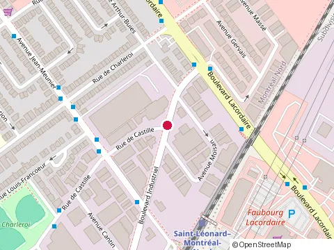 Location of 3 Mains at 5700 Bd Industriel, Montréal-Nord