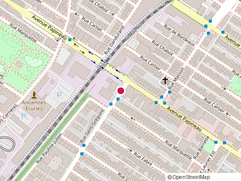 Location of 42 Comètes Inc at 3-1501 Rue Saint-Grégoire, Montréal