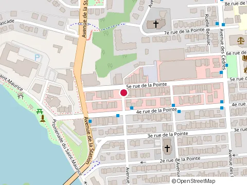 Location of 462 Tamarac at 462 avenue Tamarac, Shawinigan