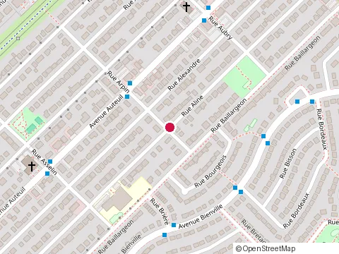 Location of 4V Construction Inc. at 5605 Rue Aline, Brossard