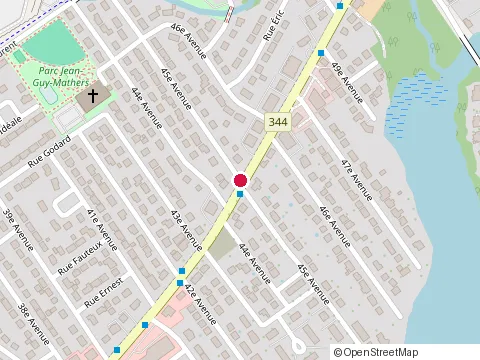 Location of 514-Creuser at 391 Chem. de la Grande-Côte, Saint-Eustache