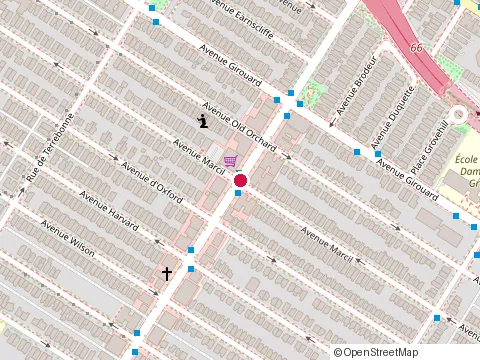 Location of 514-Psy-Aide at 4082 Marcil Ave, Montréal
