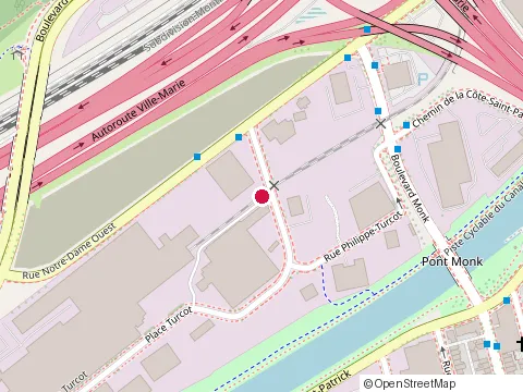 Location of 60 Millions de Filles / 60 Million Girls at 5745 Place Turcot, Montréal