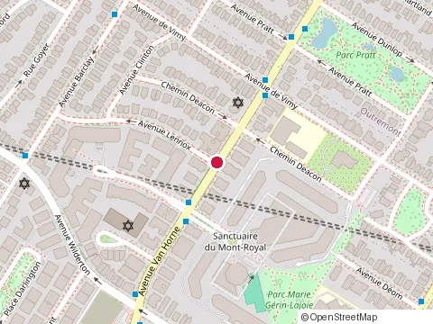 Location of 6300 Lennox at 6300 avenue Lennox, Montréal