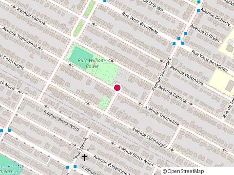 Location of 88441 Canada Ltee at 4850 avenue Trenholme, Montréal