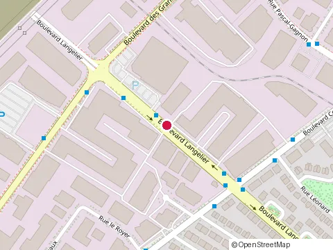 Location of 9201 Boul. Langelier at 9201 boulevard Langelier, Saint-Léonard