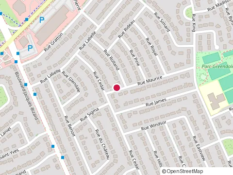 Location of A & d Landscape Inc at 14885 Rue Maurice, Pierrefonds