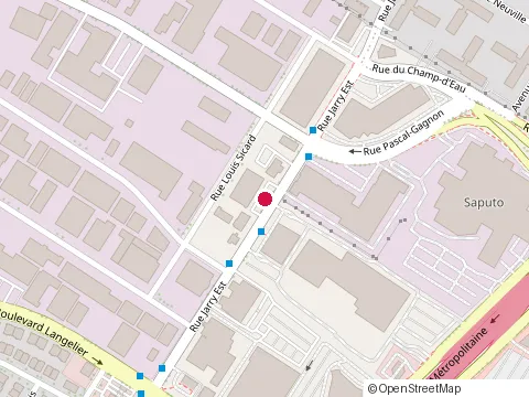 Location of A & V Alimentation Verte at 6745 Rue Jarry E, Saint-Léonard