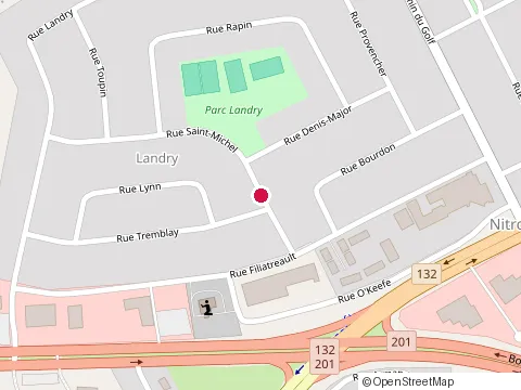 Location of A A Billette Stephane Ingnr at 57 Rue Saint-Michel, Salaberry-de-Valleyfield