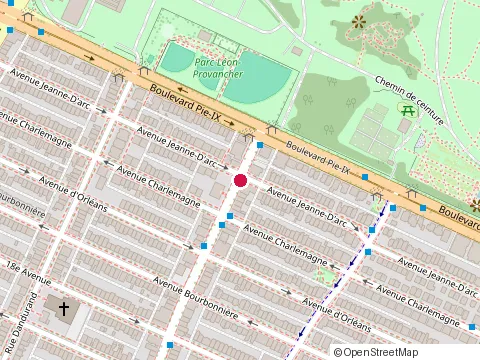 Location of A A Karate Dojo at 4010 Rue Masson, Montréal