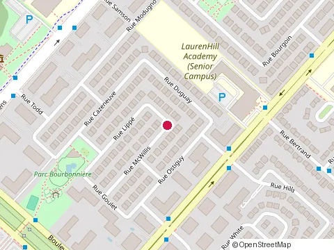 Location of A Brush Above at 2692 Rue Mcwillis, Saint-Laurent
