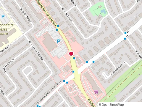 Location of A Callgirls Central at 2230 des Laurentides, Laval