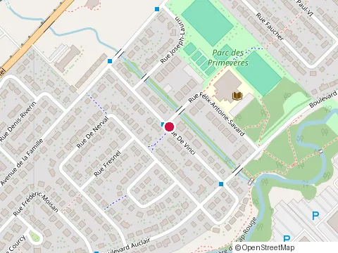 Location of A Cole les Primeva Res at 1465 Rue Felix-Antoine-Savard, Québec