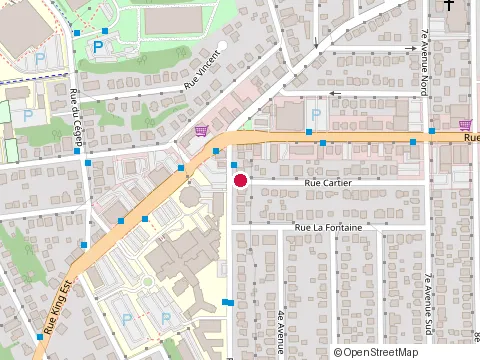Location of A E G Installations Inc. at 5901 Rue Frenette, Sherbrooke