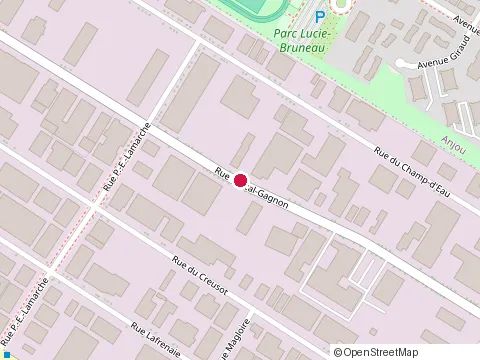 Location of A F Auto Body at 8305 Rue Pascal Gagnon, Saint-Léonard