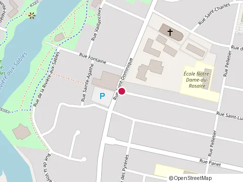 Location of A F E A S St-Dominique de Jonquiere at 2551 Rue Saint-Dominique, Jonquière
