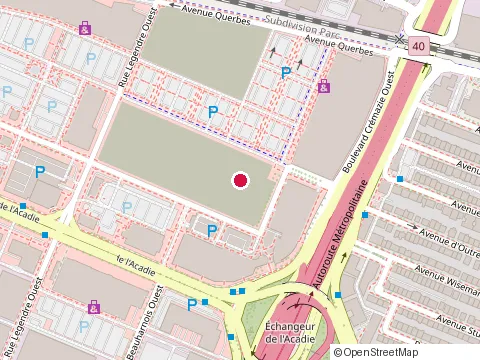 Location of A l Distributrice at 615 Rue du Marche-Central, Montréal