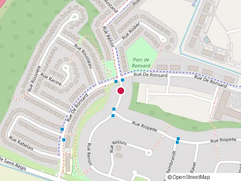 Location of À l'Apéro St-Constant at 752 Rue Renoir, Saint-Constant