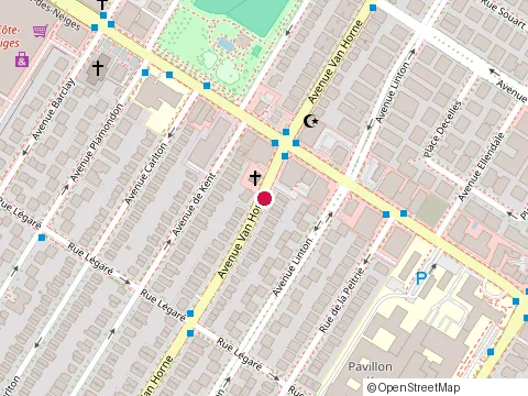 Location of A la Clinique Dentaire Dr Joseph Henry at 3882 avenue Van Horne, Montréal