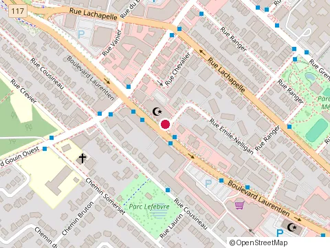 Location of À la Tunisienne at 12293 route 117, Montréal
