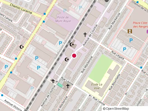 Location of A Mottawi at 4180 avenue de Courtrai, Montréal