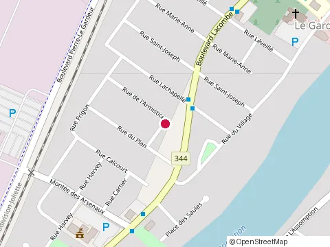 Location of A S E Entretien General Inc at 25 Rue de l Armistice, Repentigny