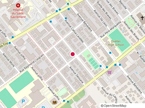 Location of A Souliere & Fils Inc at 856  avenue du Cardinal-Begin, Québec