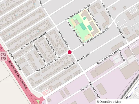 Location of A Toit Sur at 219 Rue des Chênes O, Québec