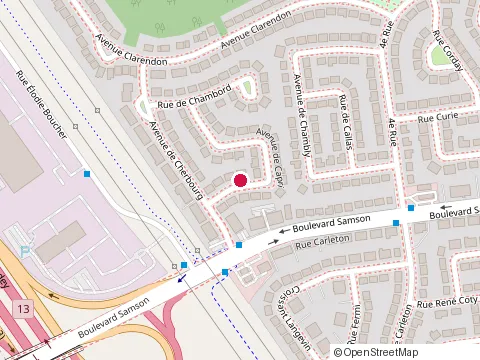 Location of A.A. Peinture Enr at 363 avenue de Capri, Laval