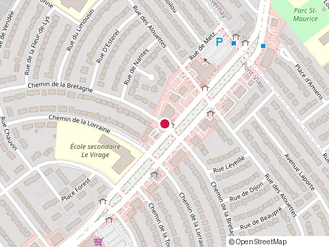 Location of A'Flag Ceramique at 432 chemin de la Bretagne, Laval
