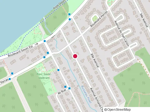 Location of A&C Compta Inc. at 12 240 Av. Armand-Chaput, Montréal