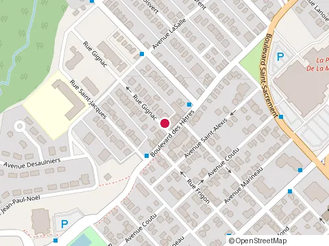 Location of A&W at 3103 Boulevard Royal, Shawinigan