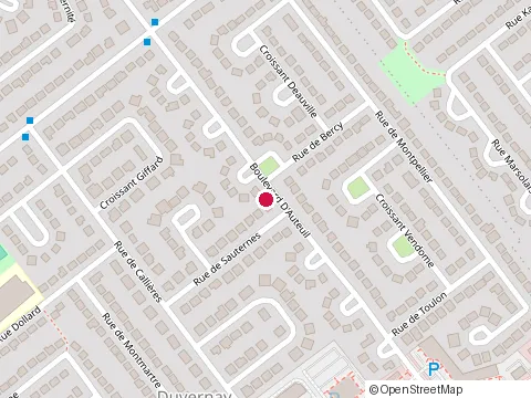 Location of A&W (3430 Autoroute 440 Est) at Autoroute 440 Est Desserte Sud 3440, Laval