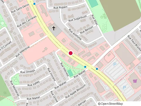Location of A&W (4520 Boulevard St-Charles) at 4520 Boulevard Saint-Charles, Montréal
