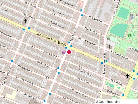 Location of A&W (Rue Masson) at 3244 Rue Masson, Montréal