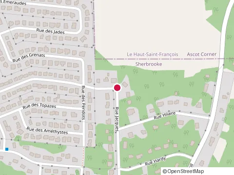 Location of A&W (St-Elie) at 24 Rue Saint-Jacques, Sherbrooke