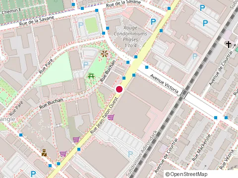 Location of A&W Saint Leonard at 5060 Rue Jean-Talon Est, Saint-Léonard