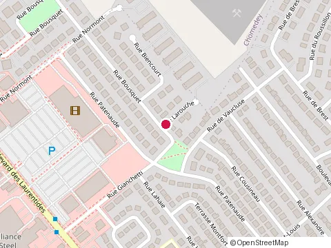 Location of A1 Reno Laval at 142  Rue Larouche, Laval