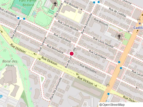 Location of Aaaa Resto le Reveil at 5790 Rue de Jumonville, Montréal