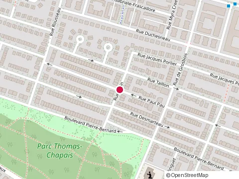 Location of Aad at 5190 Rue Paul-Pau, Montréal