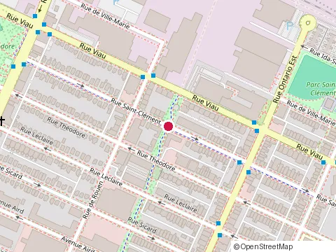 Location of Ab Travaux Generaux et Genereux at 2080 Rue Saint-Clement, Montréal