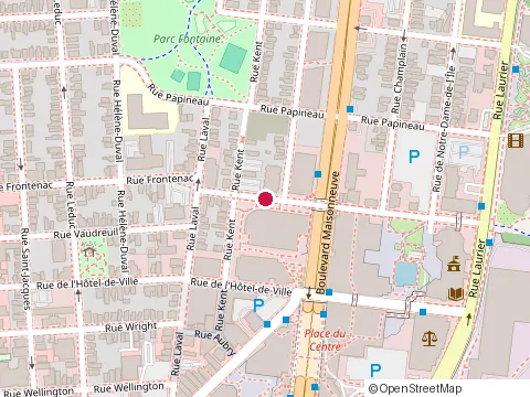 Location of Abattage d'Arbres Outaouais at 25 Rue Victoria, Gatineau