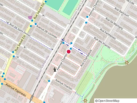 Location of Abc Services d'Arbres at 2060 avenue Charland, Montréal