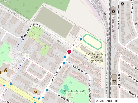 Location of Abconstruction at 309-6565 chemin Kildare, Montréal