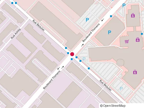 Location of Abe & Mary'S at 1598 Beaulac Rue, Saint-Laurent