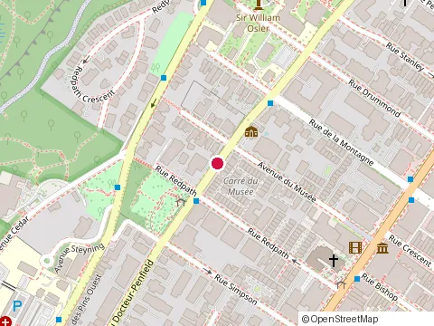 Location of Absolute Tremblant Locations at 1404 Avenue du Docteur-Penfield, Montréal